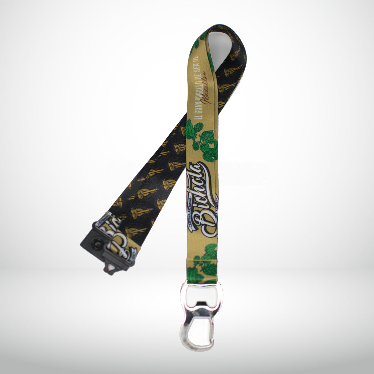 Lanyard con destapador Bichola